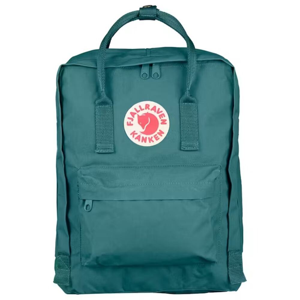 Fjallraven Kanken Backpack Frost Green EUC
